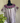 Vintage Purple Satin Huipil