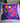 Blue Floral Pillowcase