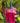 Vintage Burgundy Chimaltenango Huipil, L to XL
