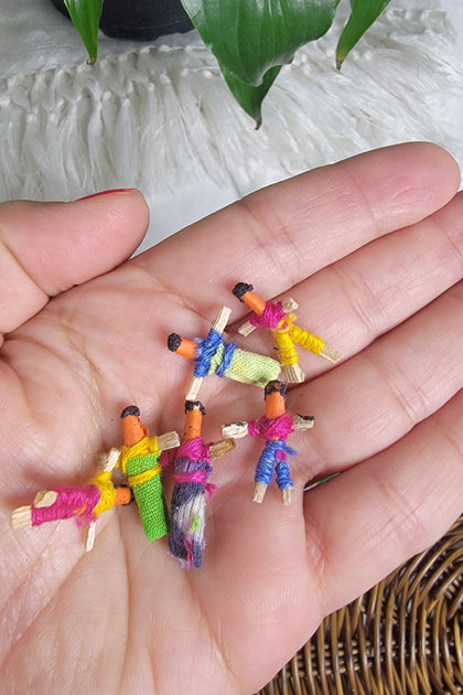 Worry Dolls in Pouch  Earthbound Trading Co.