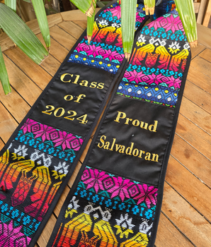 Proud SALVADORAN Graduation Sash