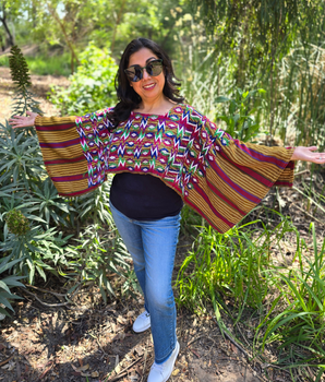 Vintage Tecpan Poncho