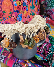 Crocheted Doily, Reusable Pot Cover