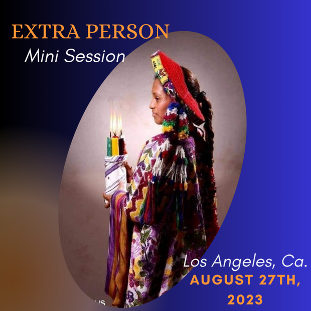 EXTRA PERSON - Only for those who have already purchased a full session