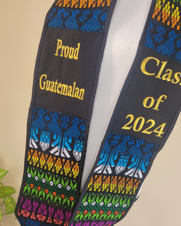 PROUD GUATEMALAN Graduation Sash