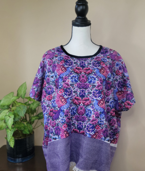 Vintage Purple Top, XL to 2X