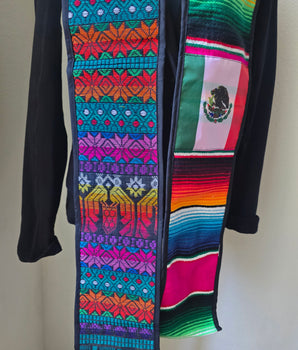 Mexico Flag Graduation Sash