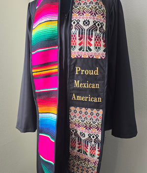 Proud MEXICAN AMERICAN Graduation Sash