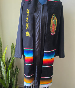 Virgen de Guadalupe Graduation Sash