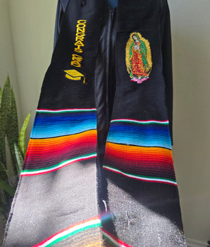 Virgen de Guadalupe Graduation Sash