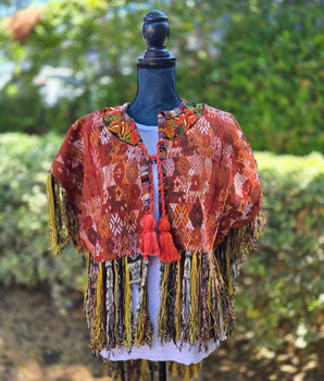 Vintage Mayan Shawl from Tactic Alta Verapaz