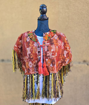 Vintage Mayan Shawl from Tactic Alta Verapaz