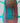 Turquoise Multicolor Market Bag