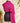 Fuchsia Plaid Shawl
