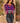 Vintage Purple Nebaj Cape - One Size