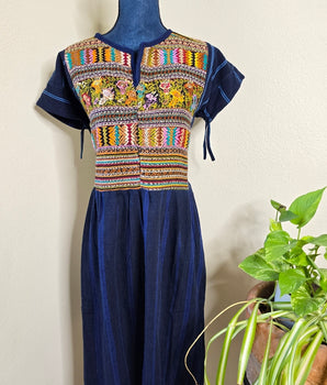 70's Maxi Dress- Small