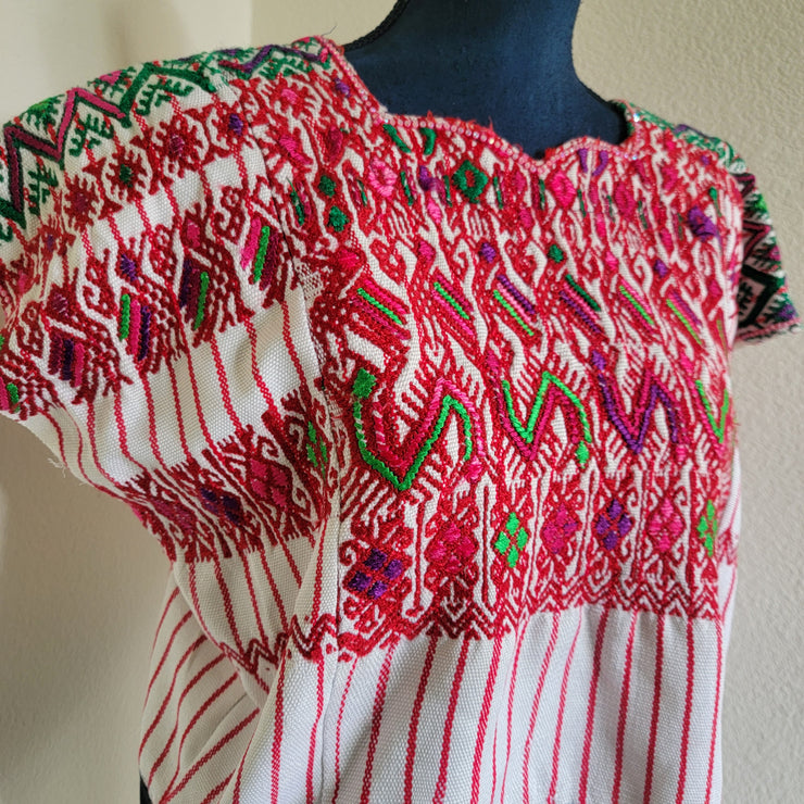 Geometric Embroidery Huipil