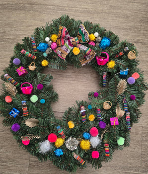 Corona Navideña Chapina