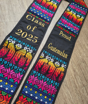 2025 - Proud GUATEMALAN Graduation Sash