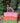 Multicolor Pink Mini Tote Bag