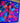 Blue Floral Pillowcase