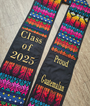 2025 - Proud GUATEMALAN Graduation Sash