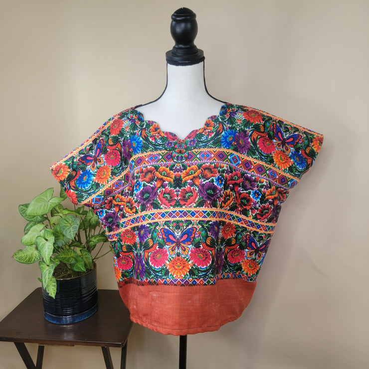 VINTAGE M to XL -  Orange Top