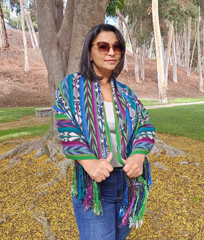 Vintage Mayan Rebozo