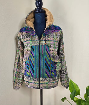 Blues and Greens Unisex Jacket - Small