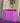 Hot Pink and White Baul - Medium