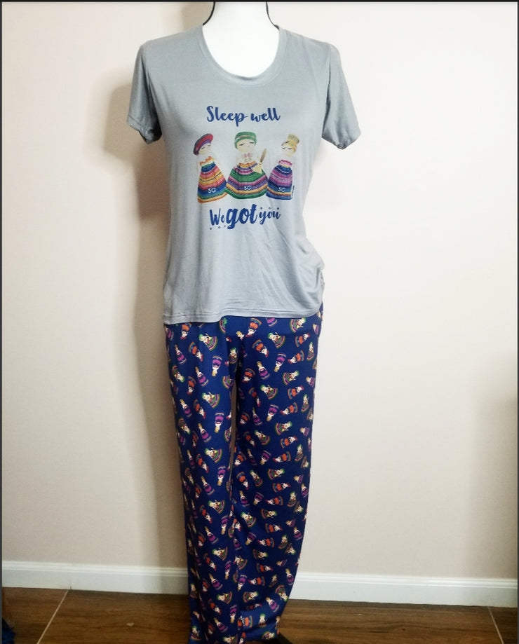 2X Worry Dolls Pajama Pants
