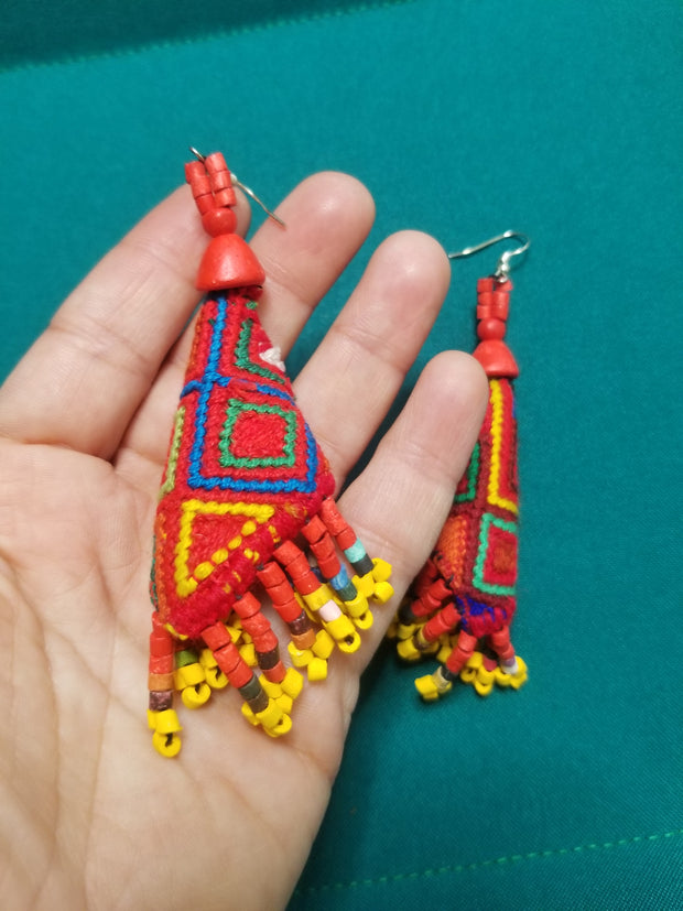 Embroidery Earrings