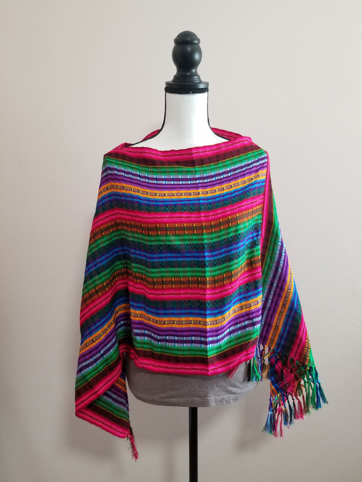Multicolor Poncho