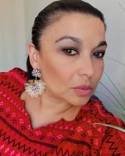 NON-ARTISANAL - Champagne Earrings