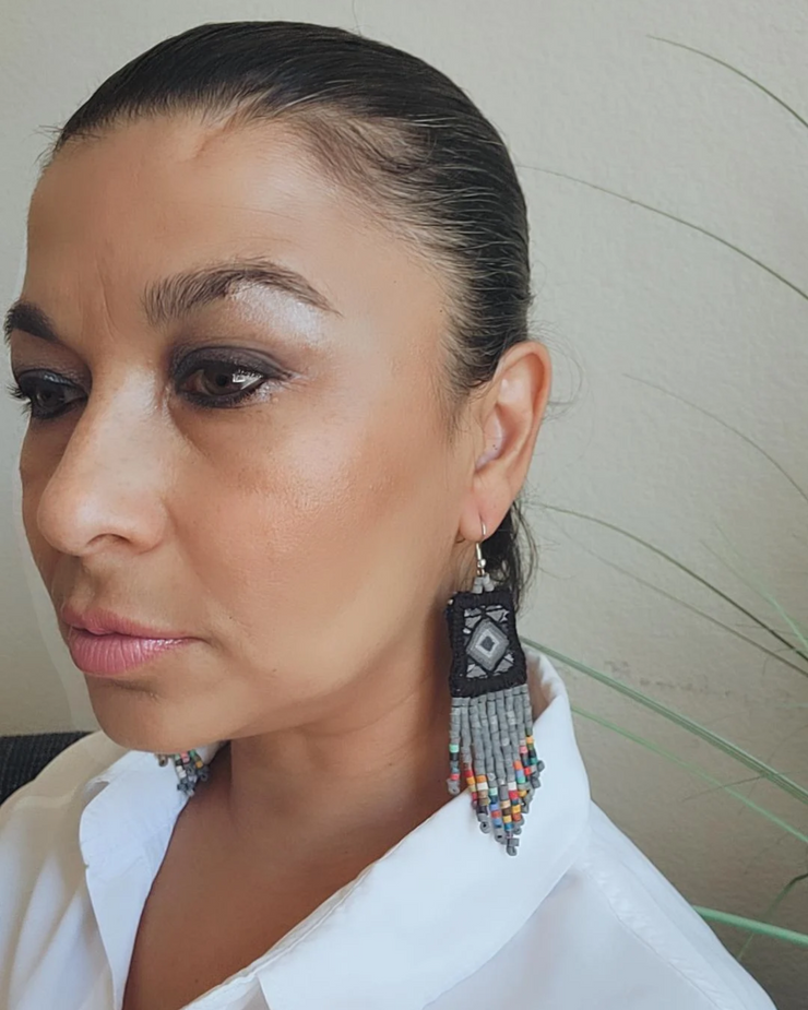 Textile Earrings
