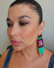 Textile Earrings