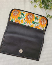 Sunflower Trifold Wallet