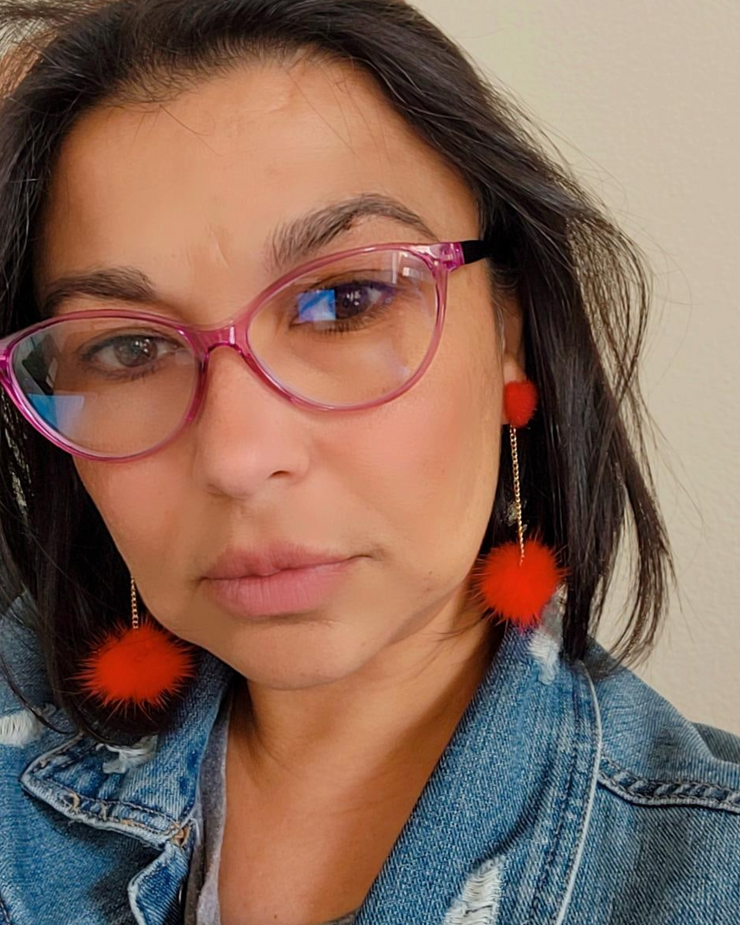 Red Heart Earrings