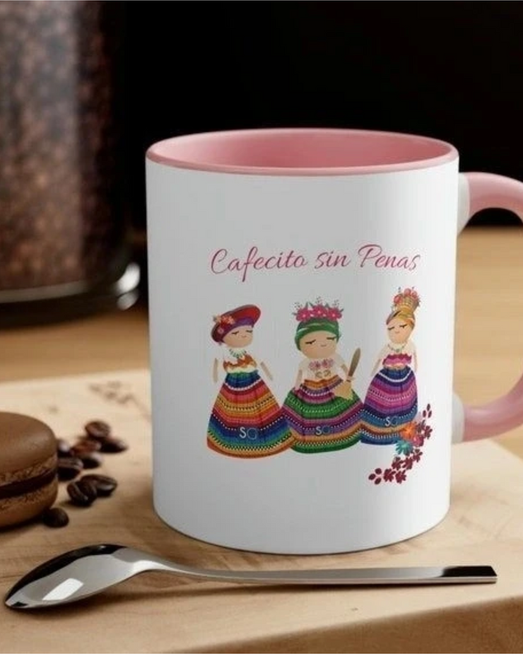 Worry Dolls Coffee Mug, 11oz